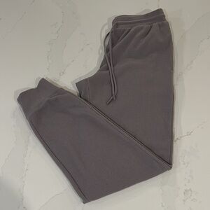 Sunday Best Aritzia Baby Waffle Joggers in Soft Purple Taupe Sz Small